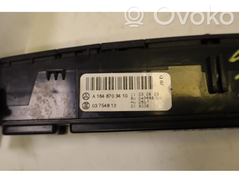 Mercedes-Benz ML W164 Interruptor de control multifunción 