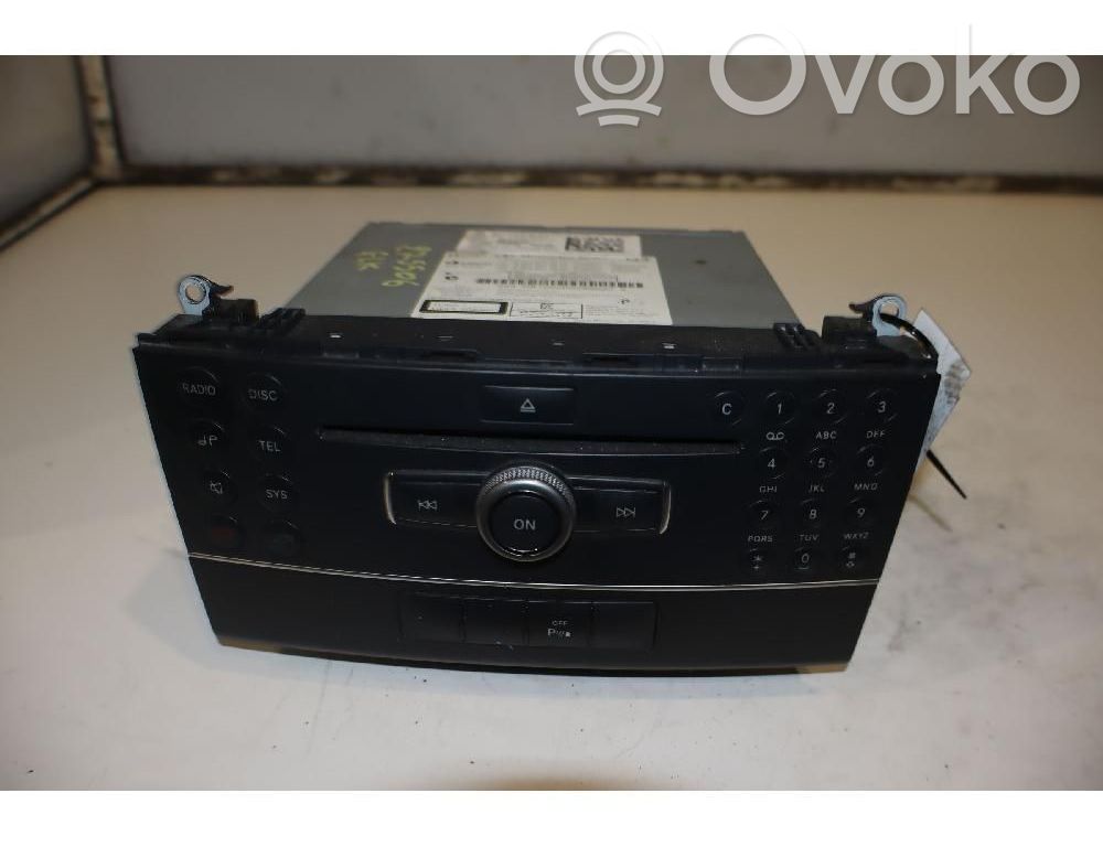 Mercedes-Benz GLK (X204) Panel / Radioodtwarzacz CD/DVD/GPS 