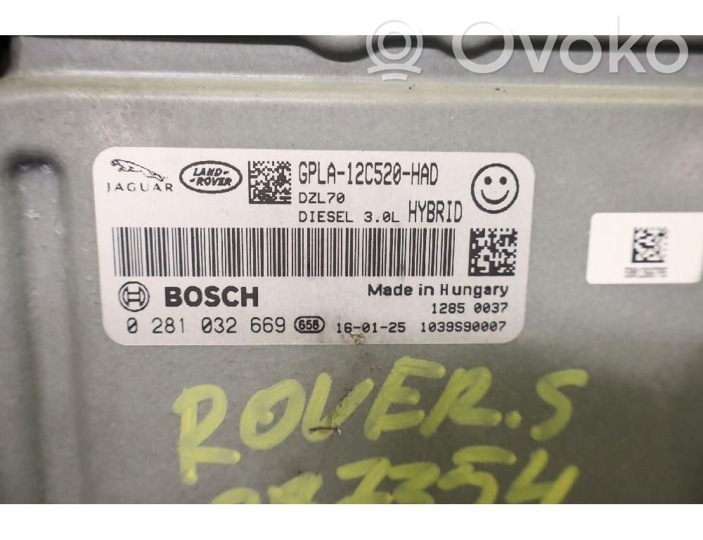 Land Rover Range Rover Sport L494 Centralina/modulo pompa dell’impianto di iniezione 