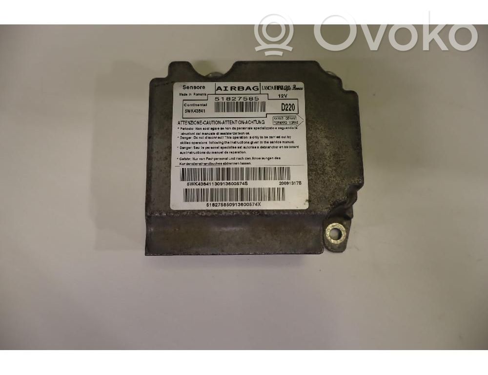 Fiat Bravo Airbag control unit/module 
