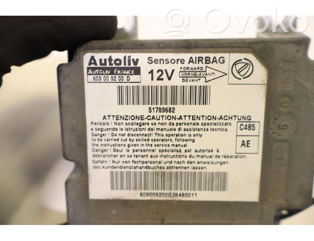 Airbag control unit/module   51789682