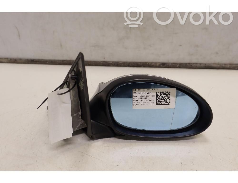 BMW 1 E81 E87 Etuoven sähköinen sivupeili