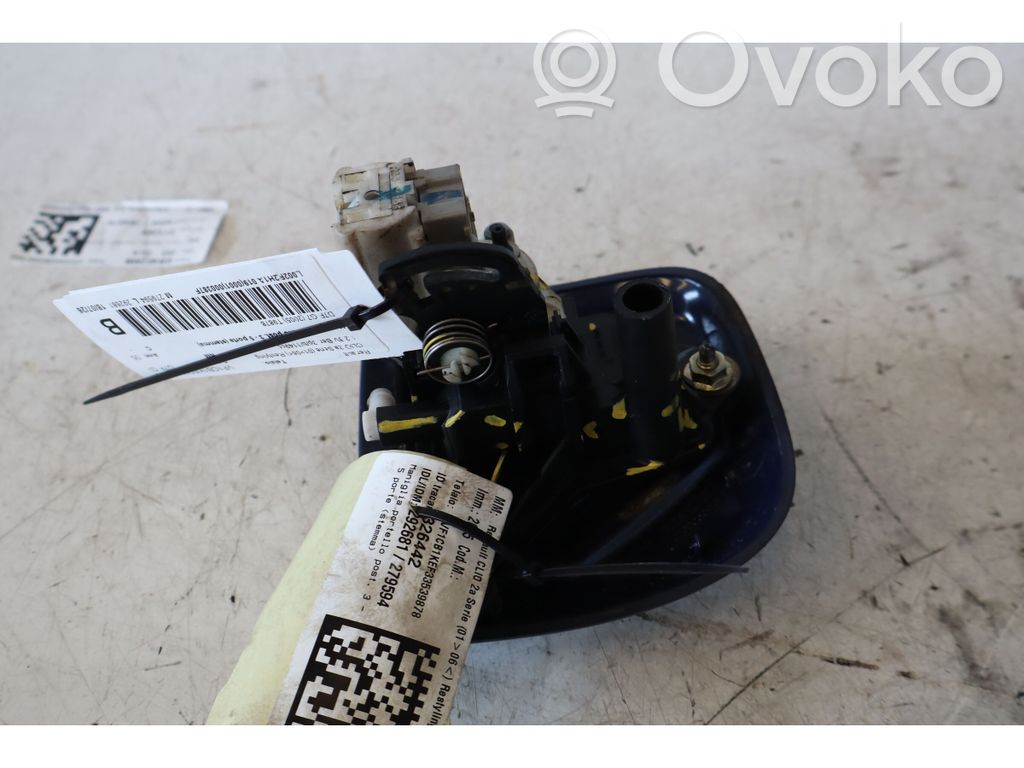 Renault Clio II Poignée extérieure de hayon arrière 