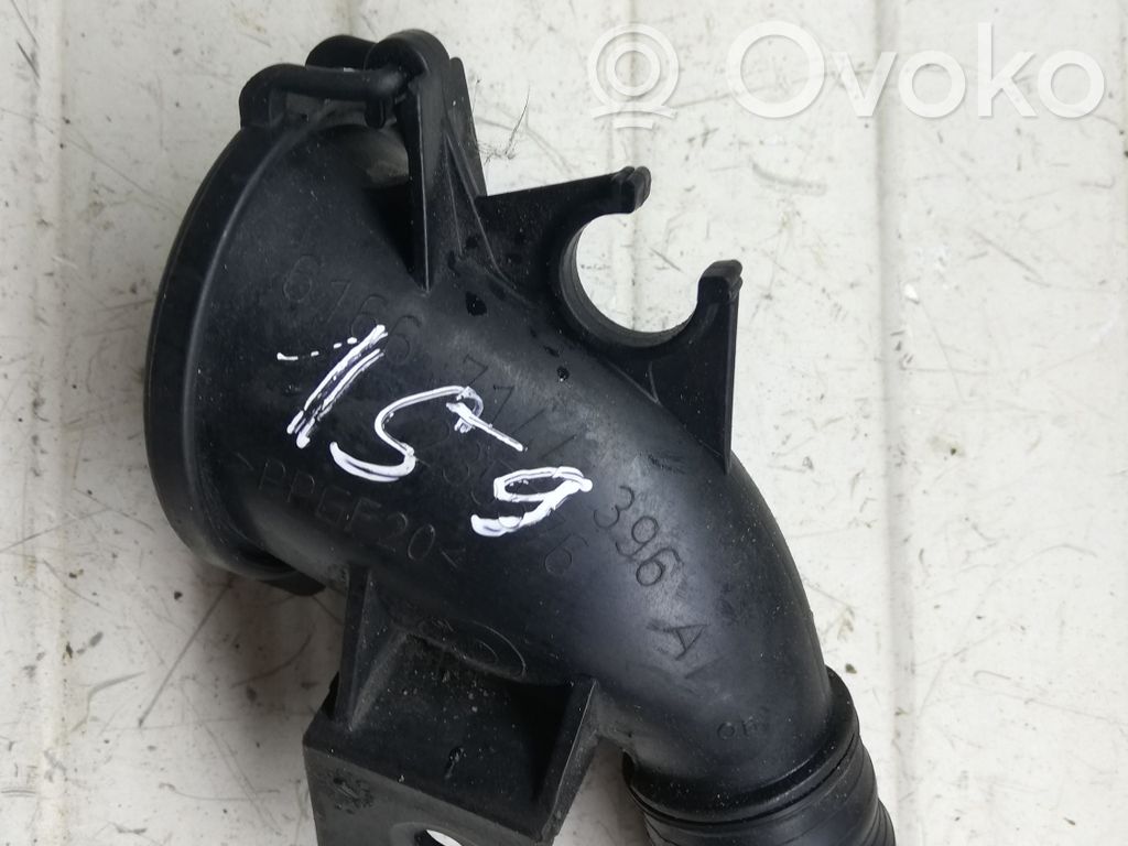 BMW 5 E60 E61 Window washer liquid tank fill tube 