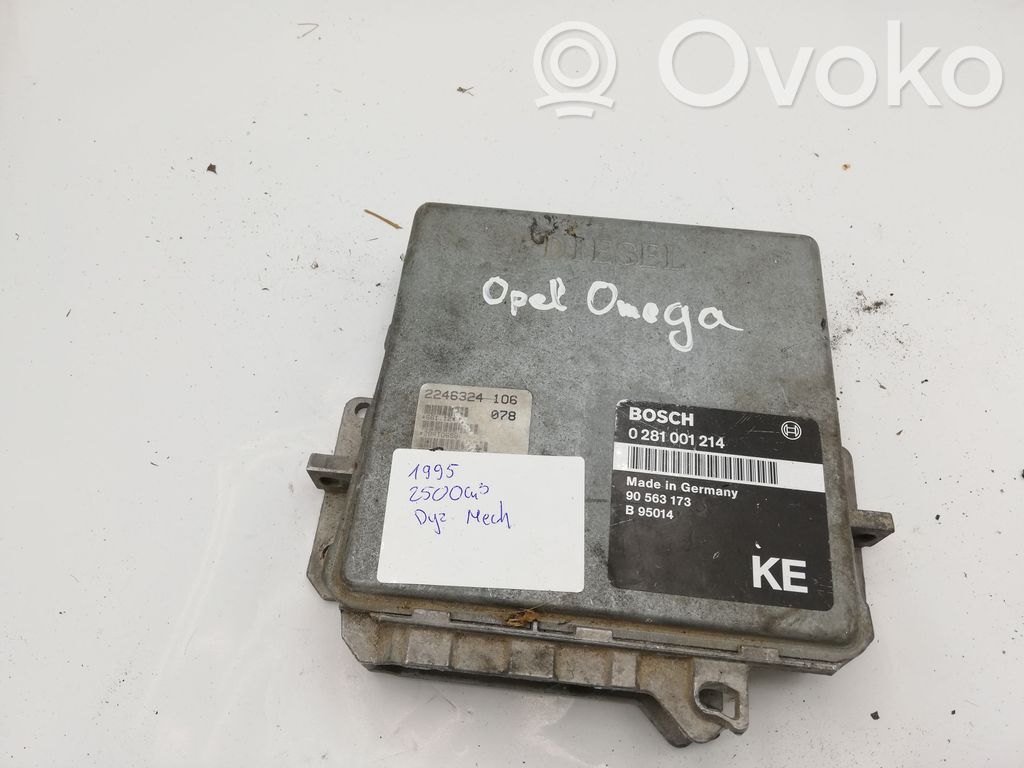 Opel Omega B1 Engine control unit/module 