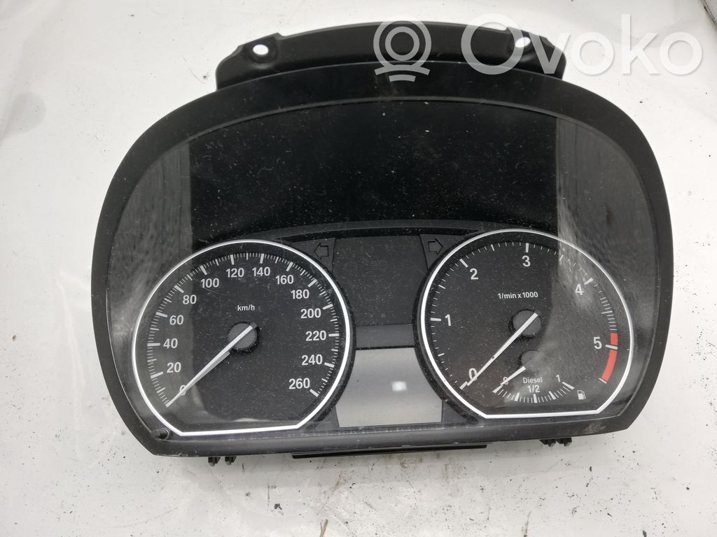 BMW 1 E81 E87 Speedometer (instrument cluster) 