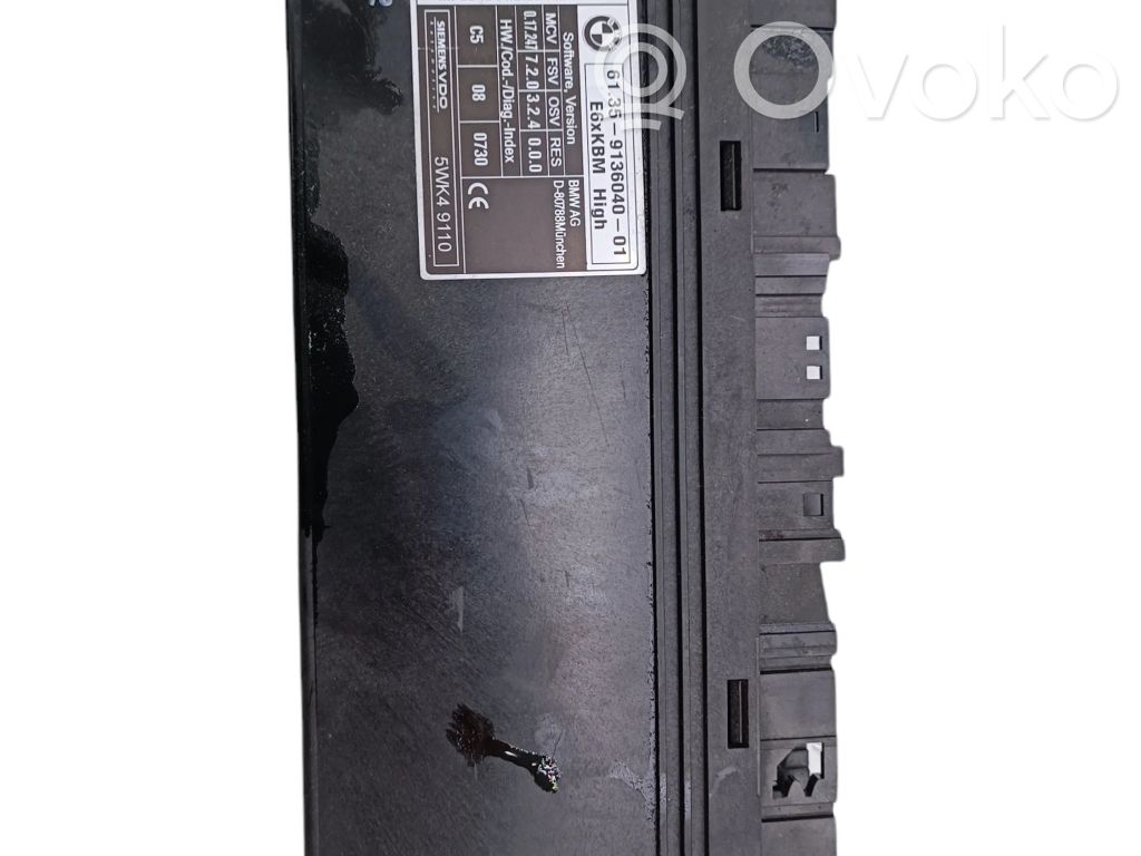 BMW 5 E60 E61 Komforto modulis 