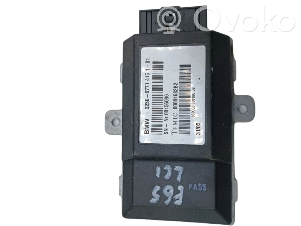 BMW 7 E65 E66 Steering rack control module 
