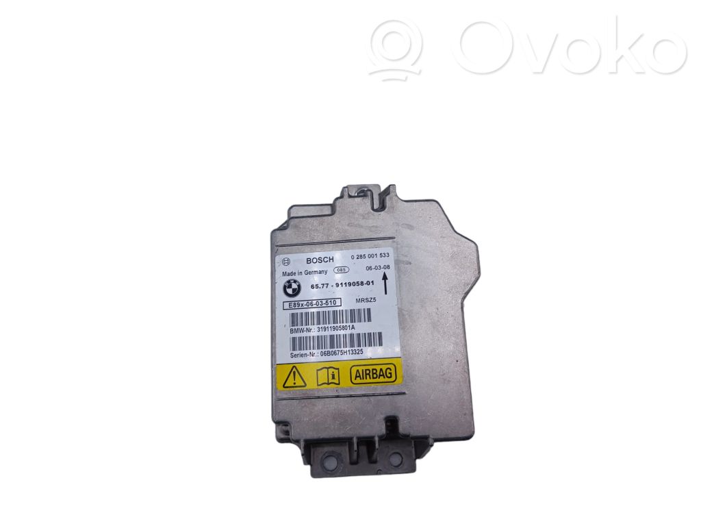 BMW 3 E90 E91 Airbag control unit/module 
