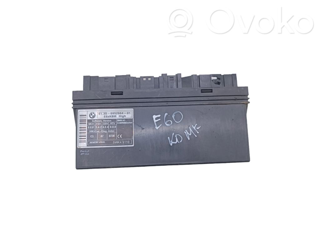 BMW 5 E60 E61 Komforto modulis 