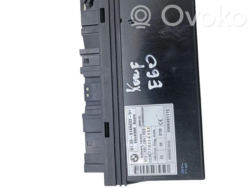 BMW 5 E60 E61 Komforta modulis 
