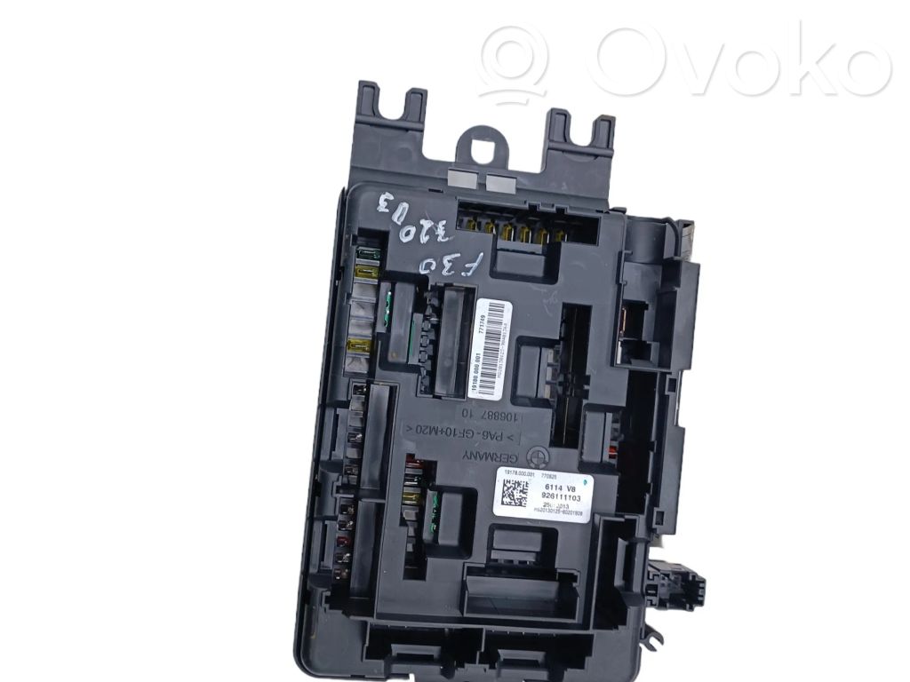 BMW 3 F30 F35 F31 Drošinātāju bloks 