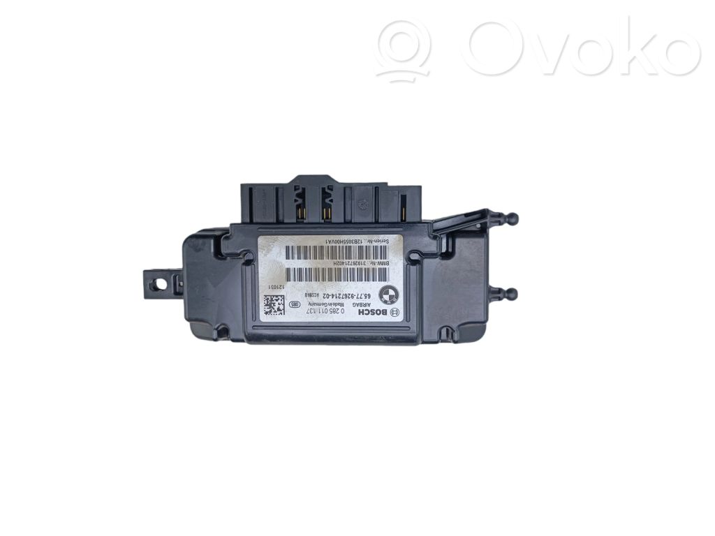 BMW 3 F30 F35 F31 Airbag control unit/module 