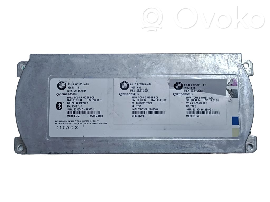 BMW X5 E70 Bluetooth control unit module 