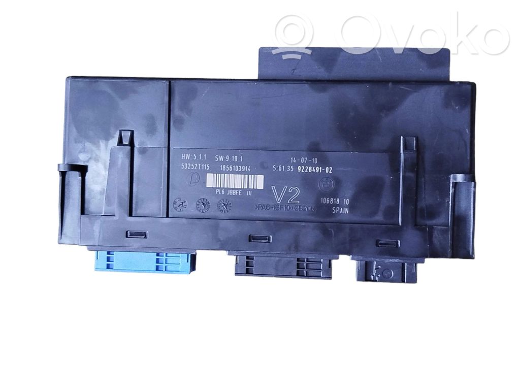 BMW 5 F10 F11 Moduł / Sterownik komfortu 