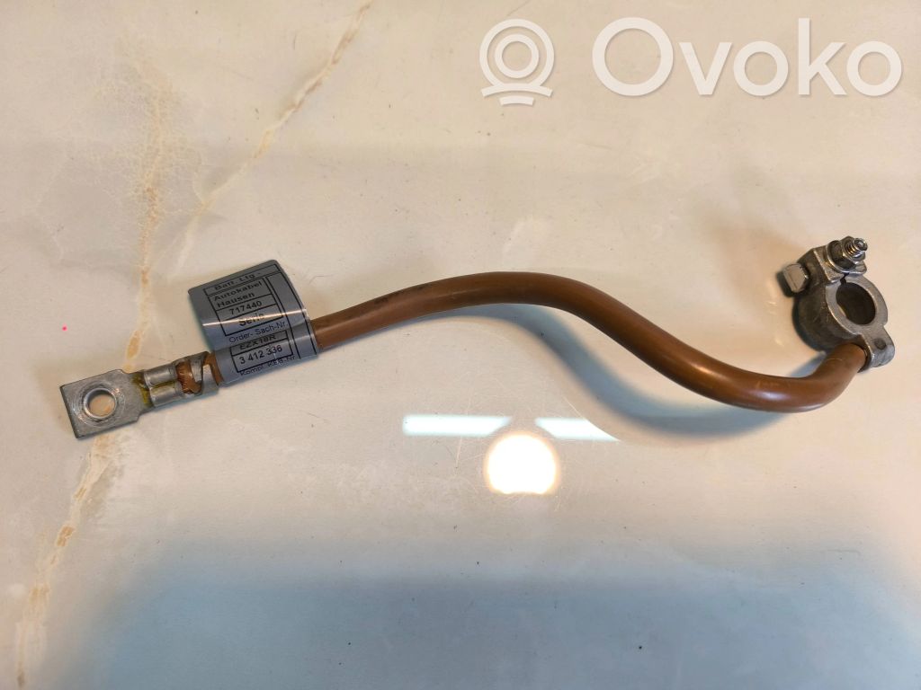 BMW X3 E83 Negative earth cable (battery) 