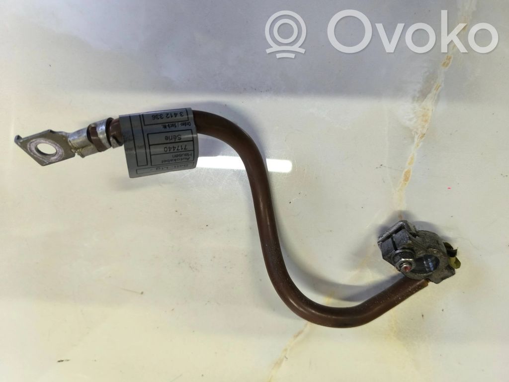 BMW X3 E83 Negative earth cable (battery) 