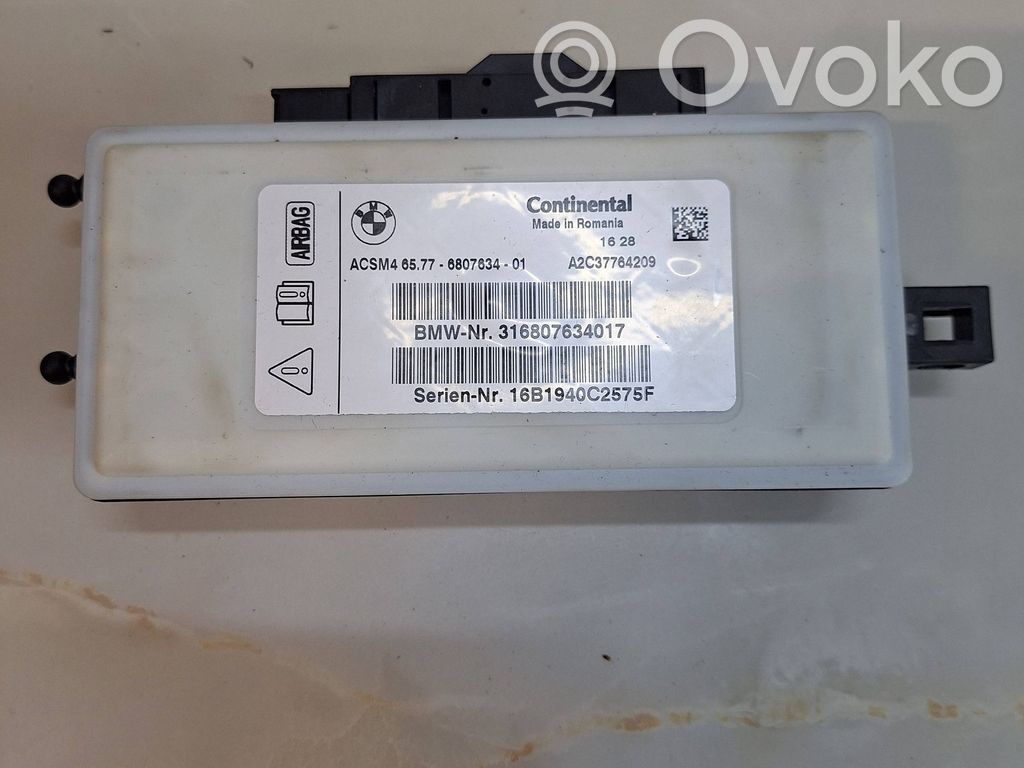 BMW X5 F15 Sterownik / Moduł Airbag 