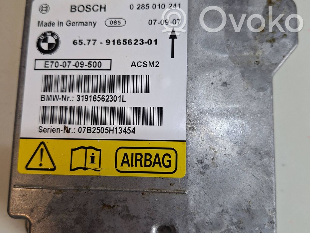 BMW X5 E70 Airbag control unit/module 