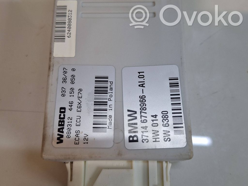 BMW X5 E70 Air suspension control unit module (rear) 