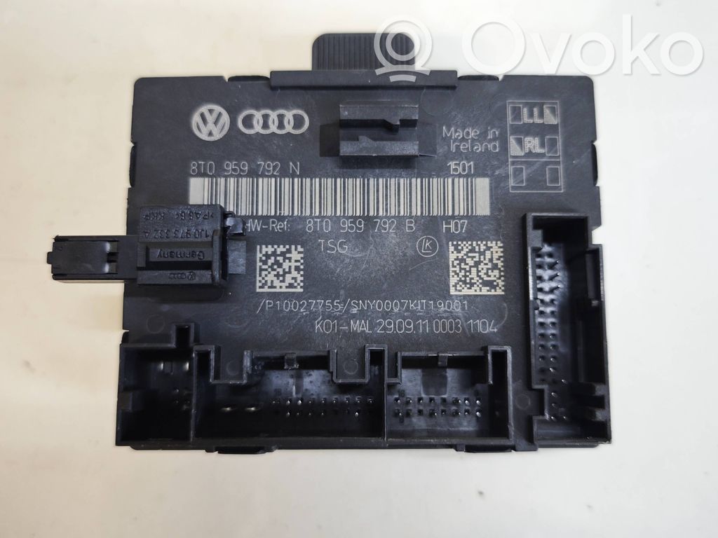 Audi A4 S4 B8 8K Türsteuergerät 