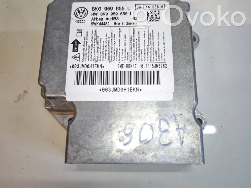 Audi A4 S4 B8 8K Airbag control unit/module 