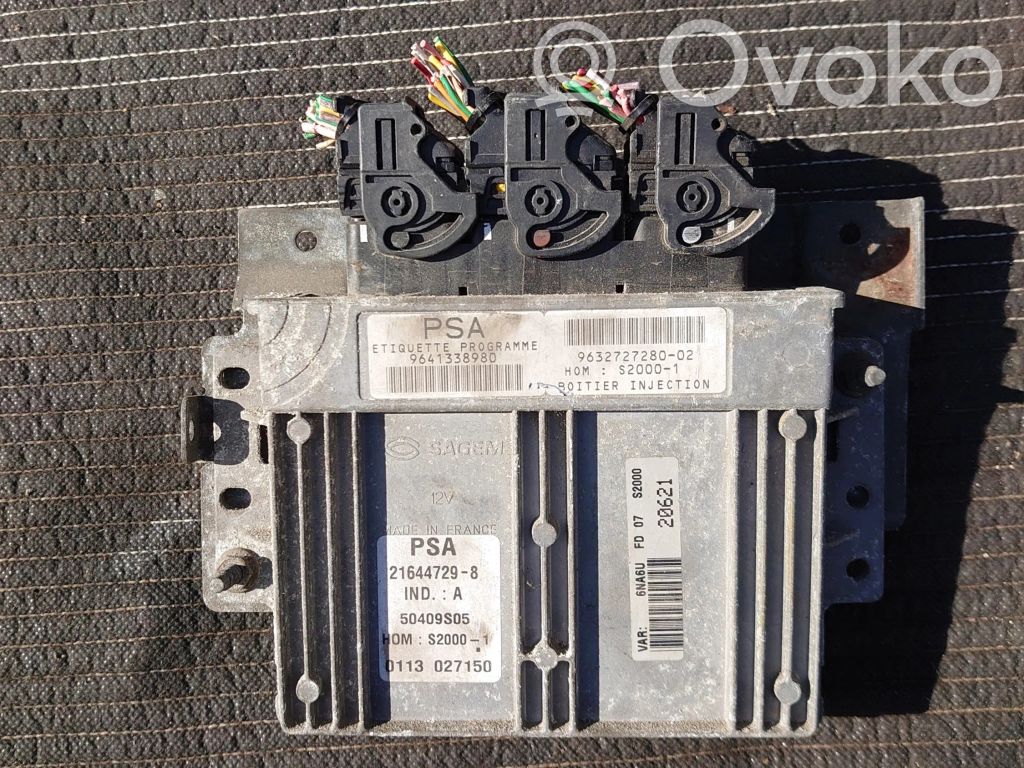 Citroen Xsara Picasso Engine control unit/module ECU 