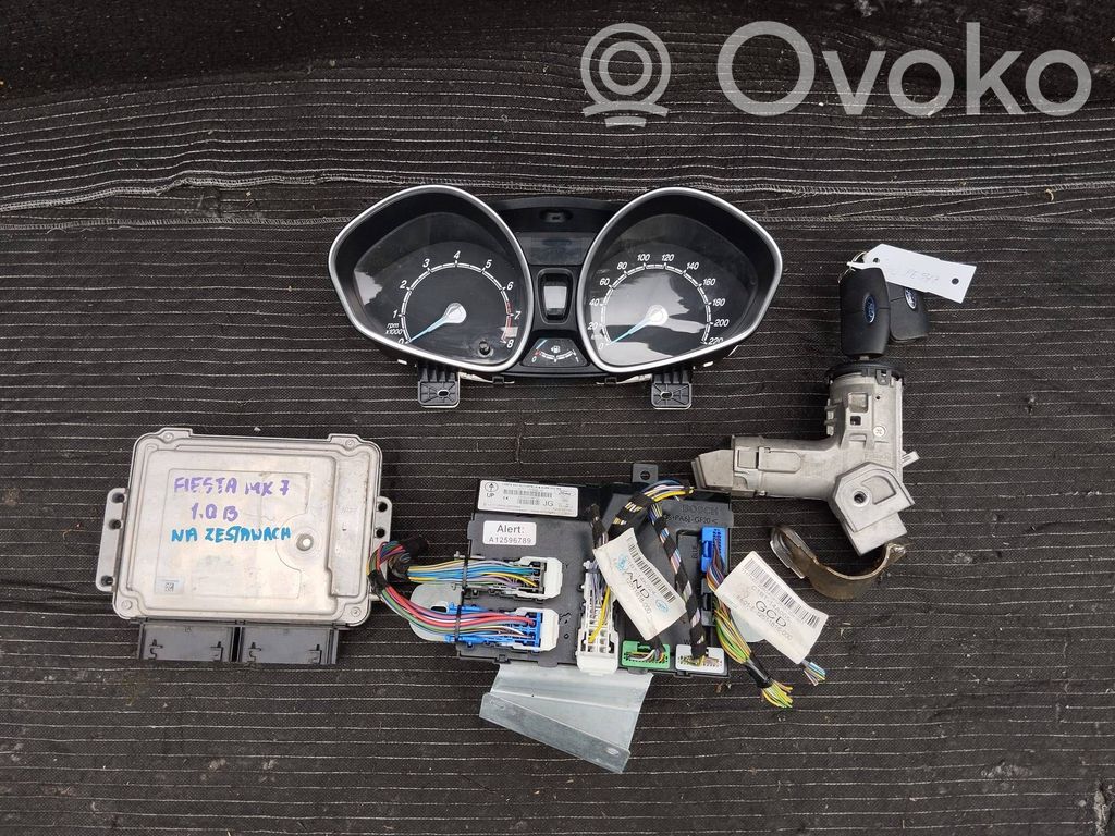 Ford Fiesta Engine ECU kit and lock set 