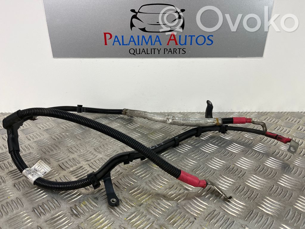 Positive cable (battery)   E55232