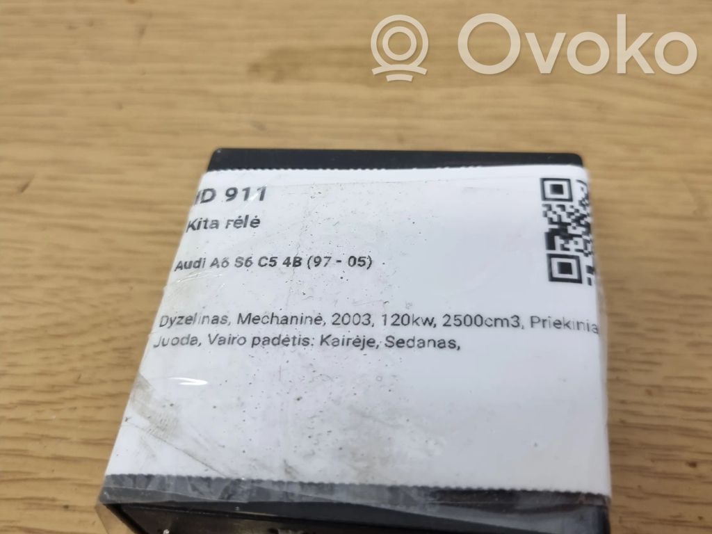 Audi A6 S6 C5 4B Other relay 