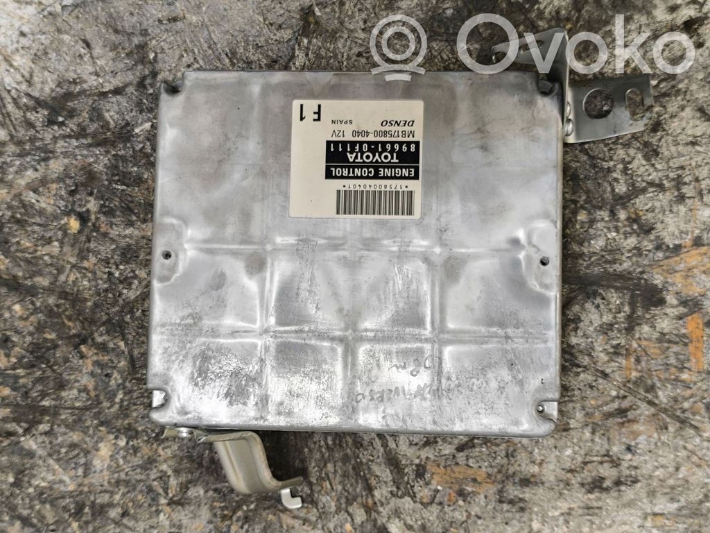 Engine control unit/module   896610F111,MB1758004040