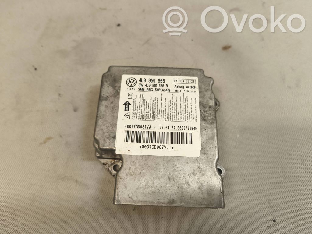 Audi Q7 4L Sterownik / Moduł Airbag 