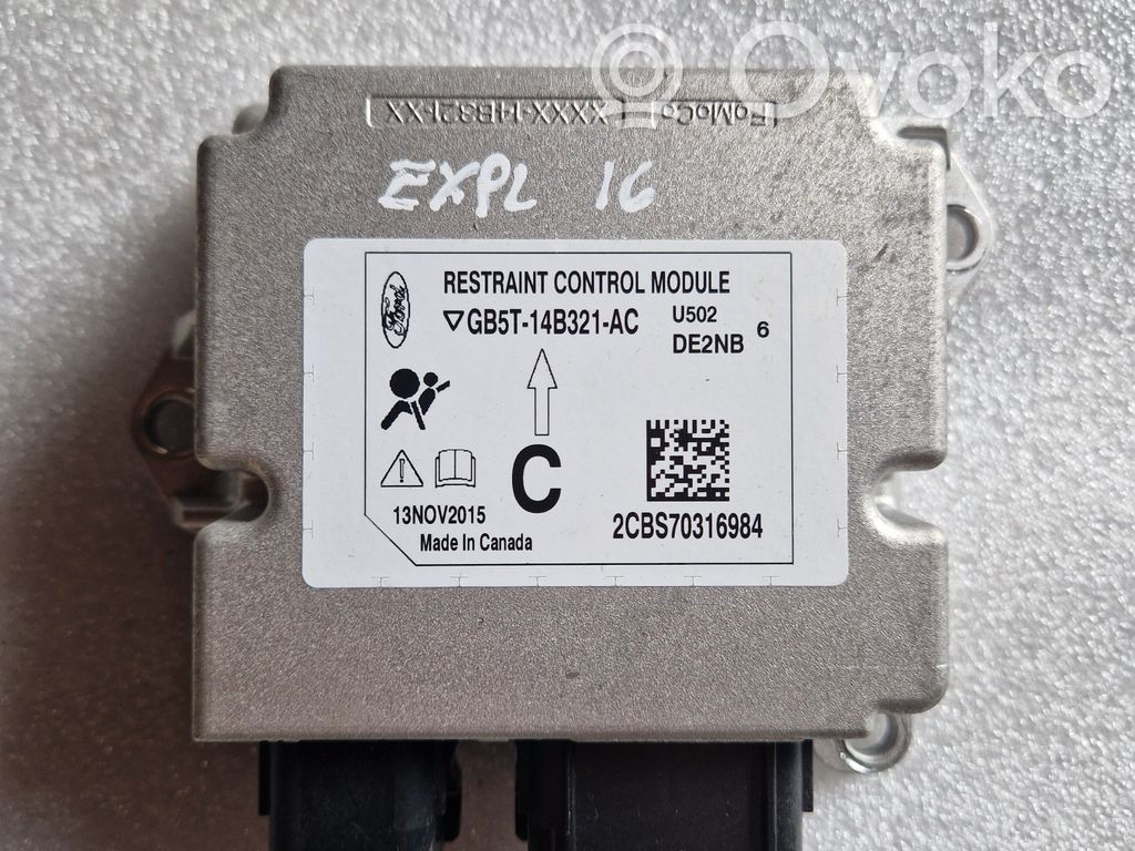 Ford Explorer V Airbag control unit/module 