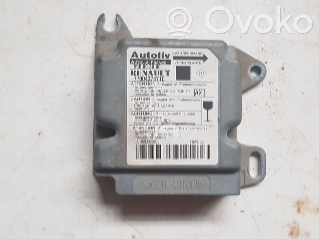 Renault Scenic I Airbag control unit/module 