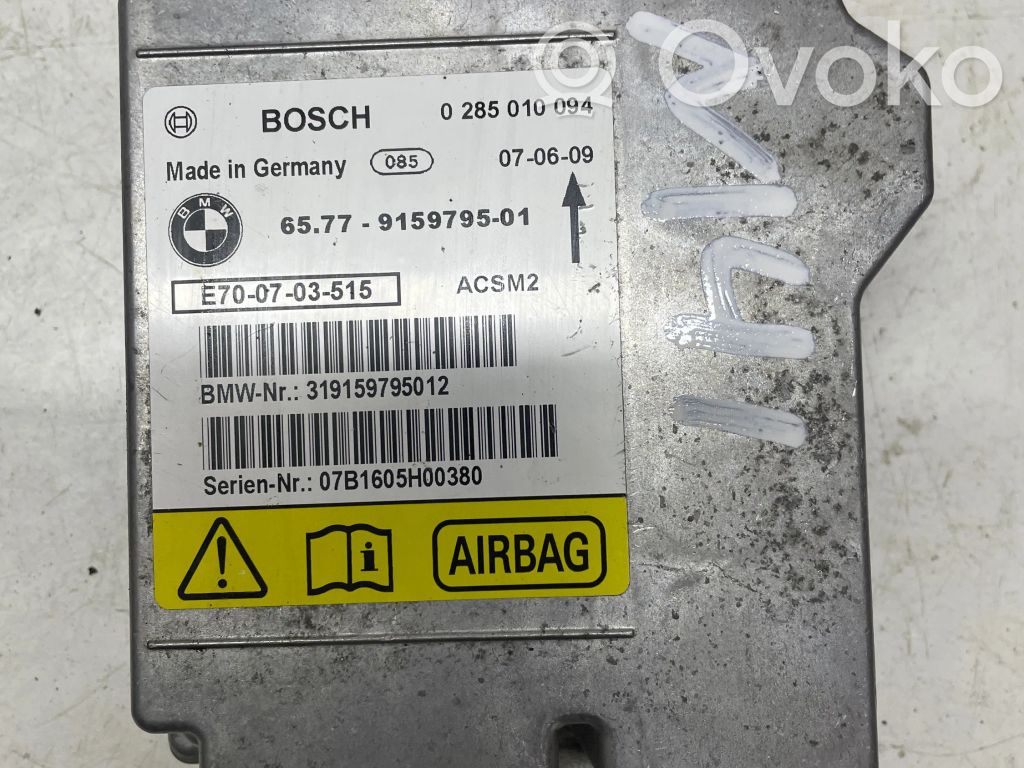 BMW X5 E70 Airbag control unit/module 