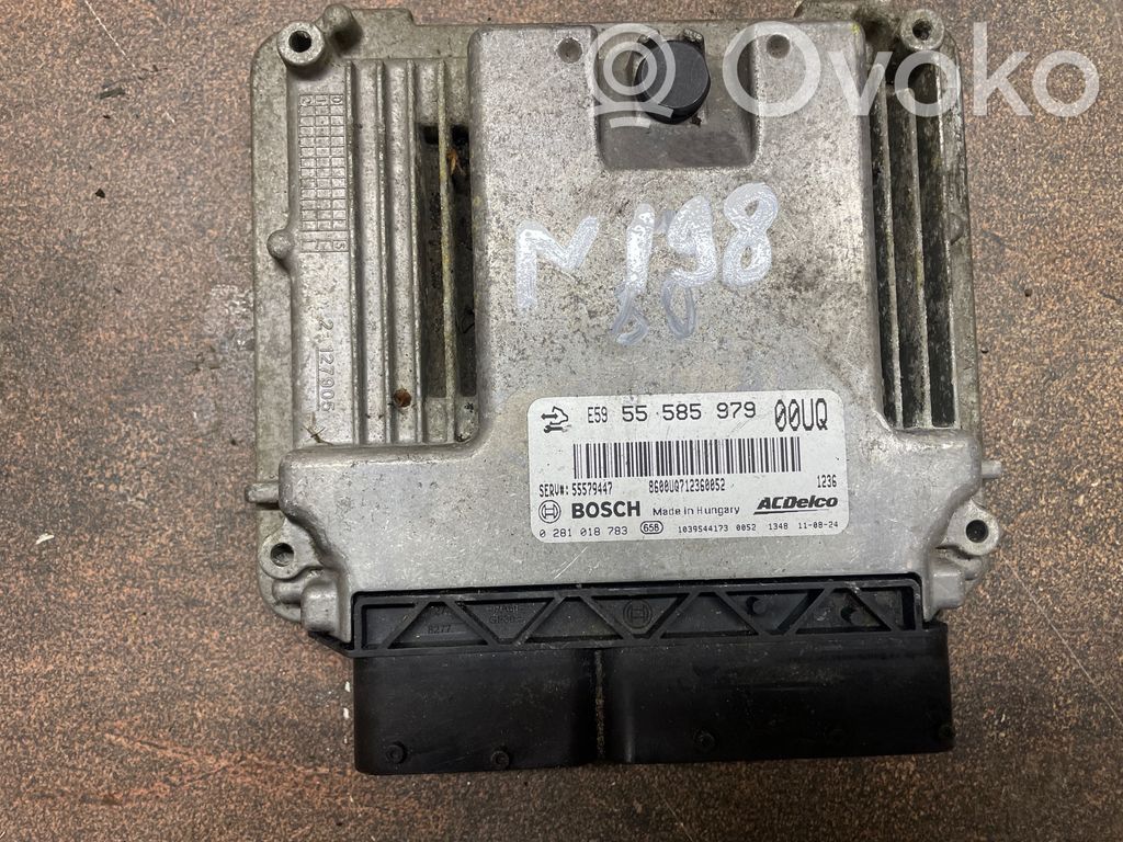 Opel Corsa D Engine control unit/module 