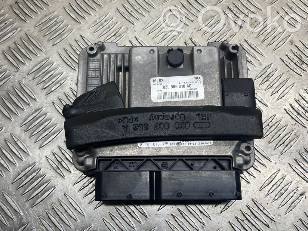 Audi A4 S4 B8 8K Engine control unit/module 