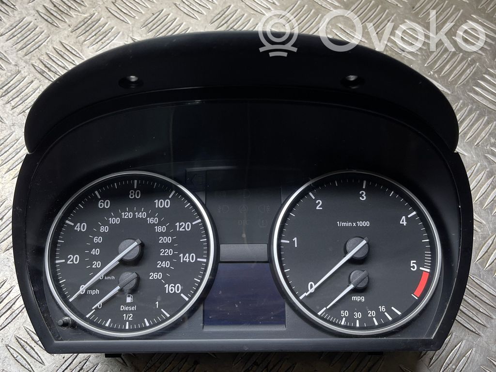 BMW 3 E90 E91 Speedometer (instrument cluster) 