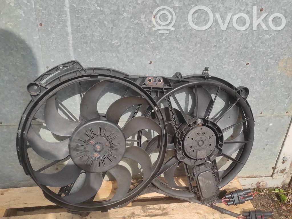 Audi A6 S6 C6 4F Lüfter Satz Set 
