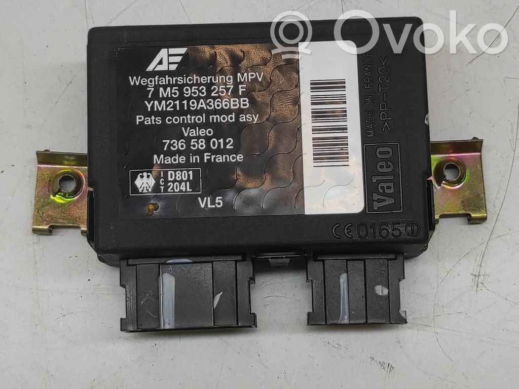 Volkswagen Sharan Immobilizer control unit/module 