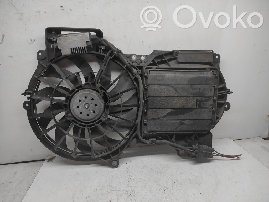 Audi A6 S6 C6 4F Elektryczny wentylator chłodnicy 