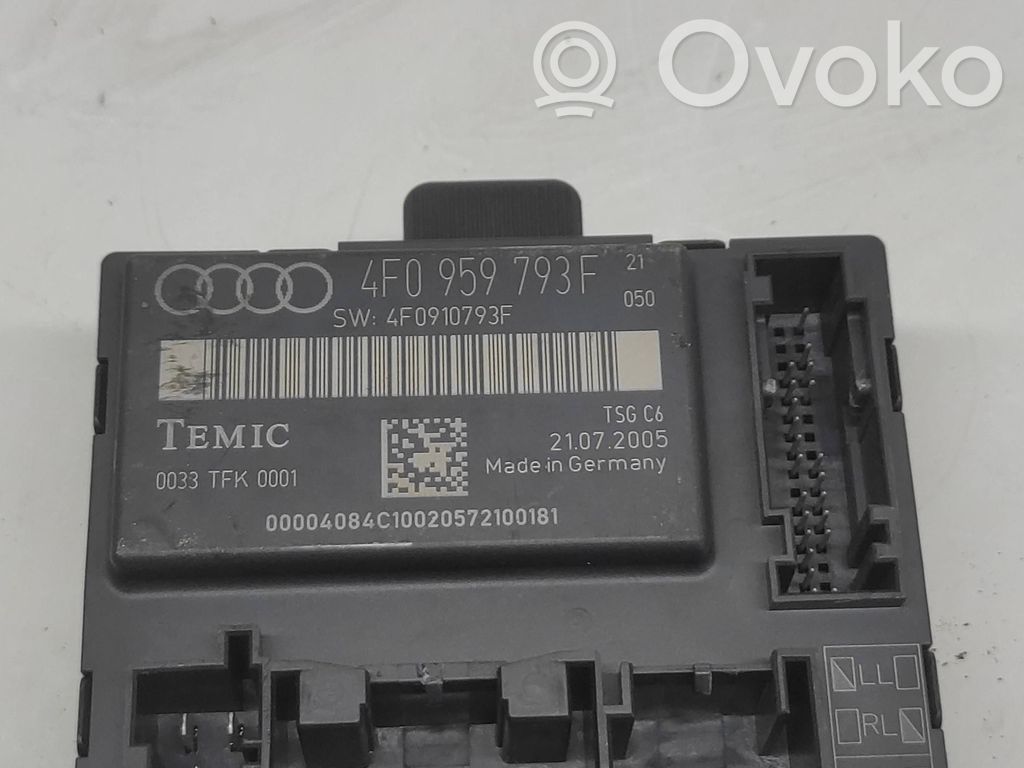 Door control unit/module   4F0959793F,21072005,4F0910793F