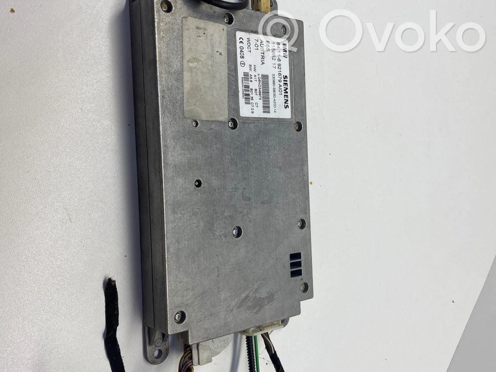 BMW 7 E65 E66 Tālruņa vadības bloks 