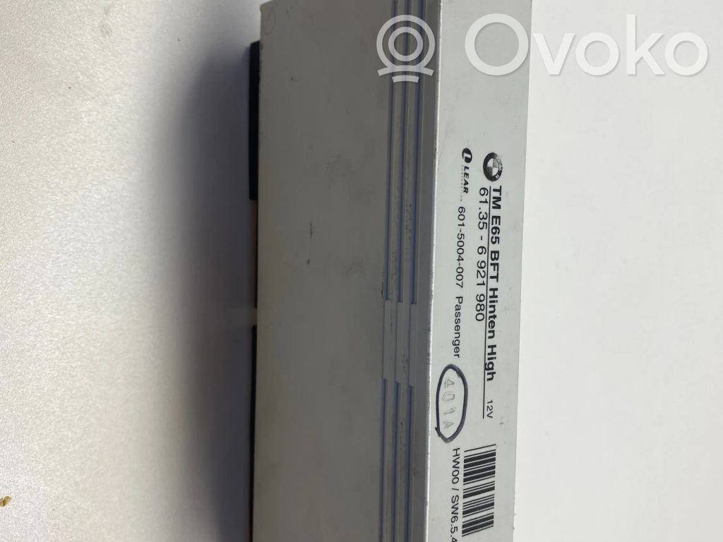 BMW 7 E65 E66 Unidad de control/módulo de la puerta 
