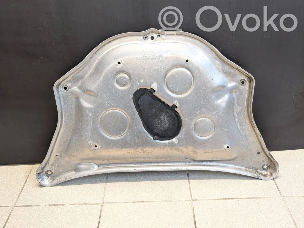 BMW 7 E65 E66 Placa protectora/protector antisalpicaduras motor 