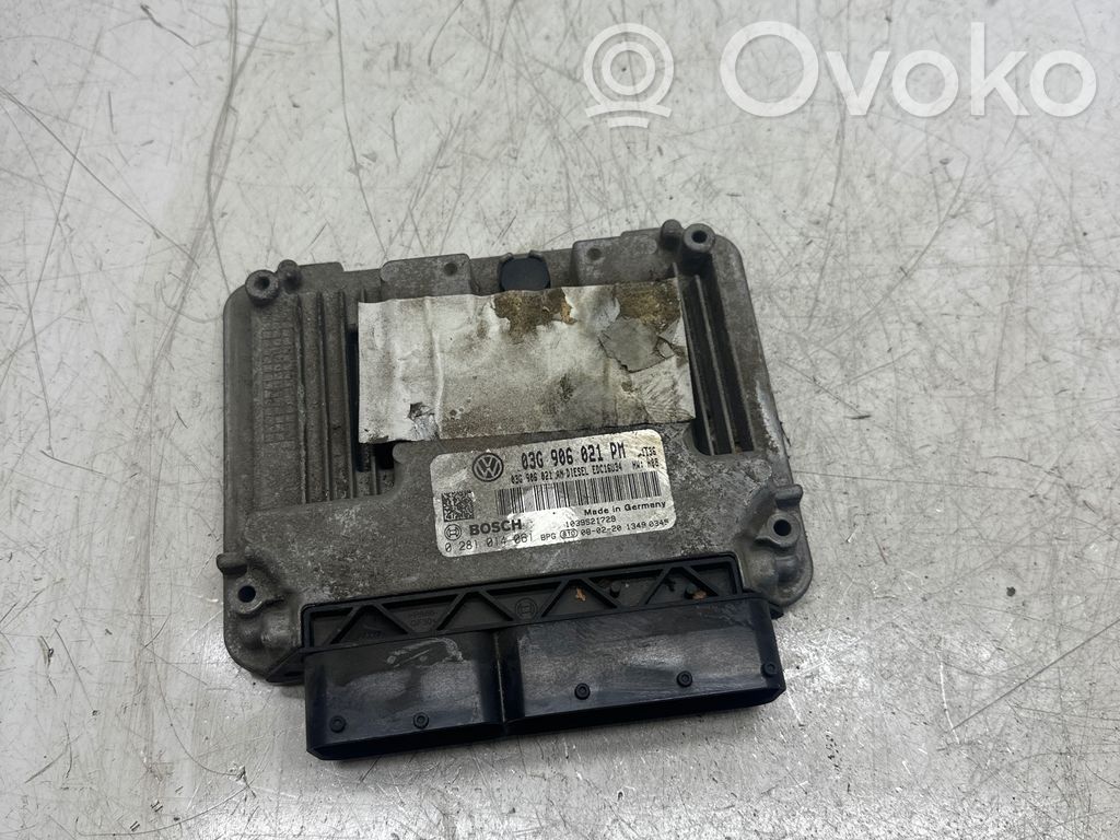 Engine control unit/module   03G906021PM,03G906021PN,0281014061,03G906021AN