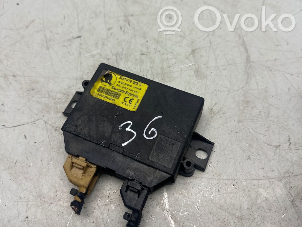 Skoda Superb B5 (3U) Parking PDC control unit/module 