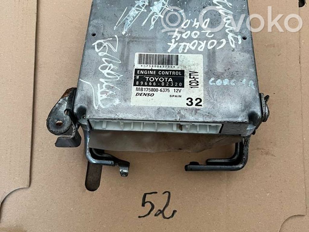 Engine control unit/module   8966602320,MB1758006375,758006375