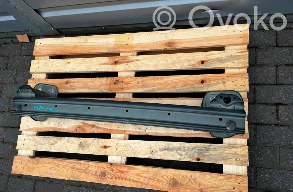 Rear bumper support beam
