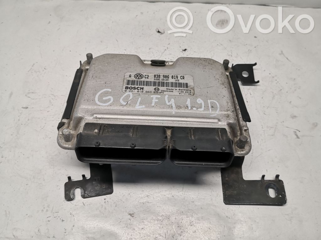Volkswagen Golf IV Engine control unit/module 